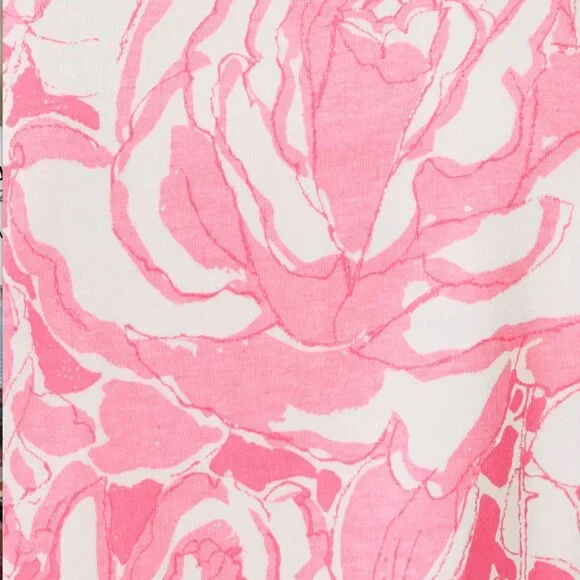 Lilly Pulitzer Clairmont Pearl Knit Top - Confetti Pink Rosanna